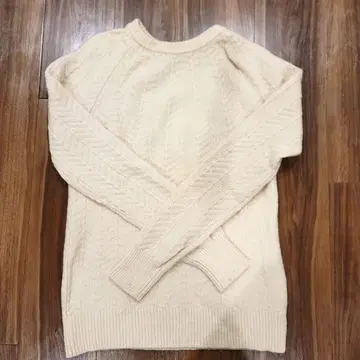 [ 새상품급 ] steven alan 크림색 니트 스웨터 긴팔