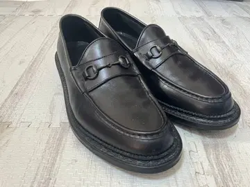 YUKETEN 이탈리아제 홀스빗 로퍼 블랙