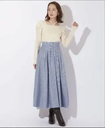 And couture 라메 트위드 프레스커트