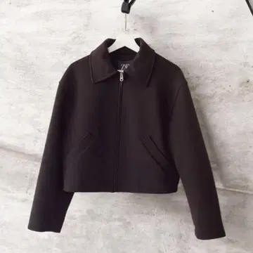 블랙 크롭 자켓 ZARA
