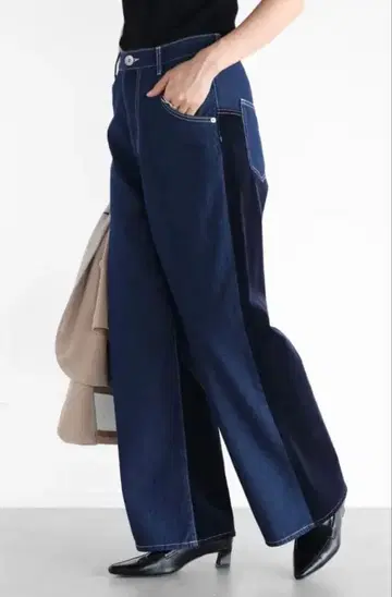 야마다야 Vin 코듀로이 도킹 데님 팬츠