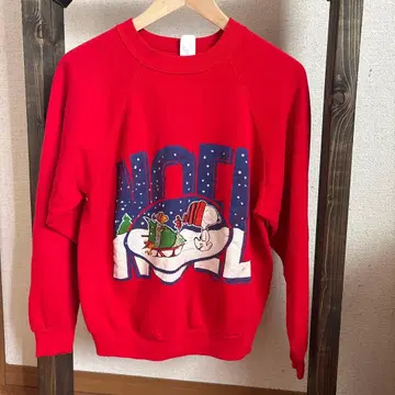 구제 스누피 NOEL 트레이닝복 레드