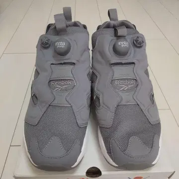 리복 인스타펌프 스니커즈 그레이