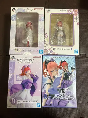 나카노 니노 제일복권 피규어 묶음 판매