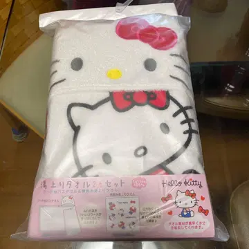 헬로키티 타월 2개 세트