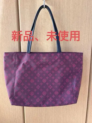 russet 러셋 토트백 보르도 다크 레드