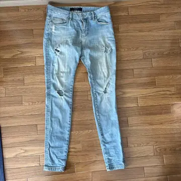 REPRESENT 스키니 데님 30 라이트 블루