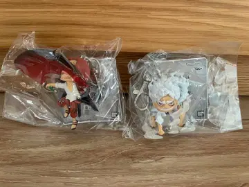 루피 & 샹크스 원피스 피규어 키링