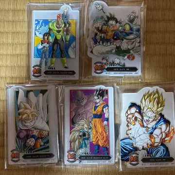 제일복권 드래곤볼 40th 그 두 번째 F상 아크레토 5종 세트 판매