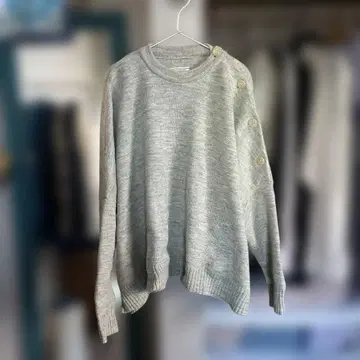 GALLEGO DESPORTES 그레이 긴팔 니트