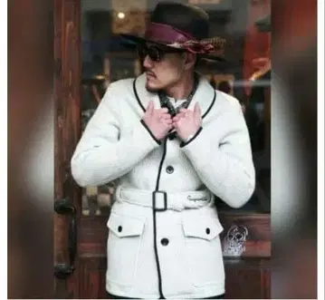 새상품 갱스터빌 비치 크로스 자켓