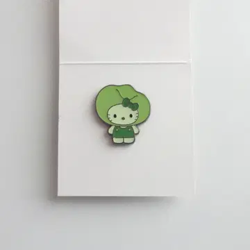 만박 일본관 키티 핀 배지 후쿠로노리