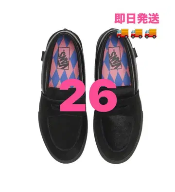 Vans 블랙 슬립온 태슬 포함