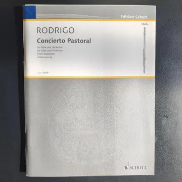 로드리고 플루트 협주곡 Pastoral Concierto