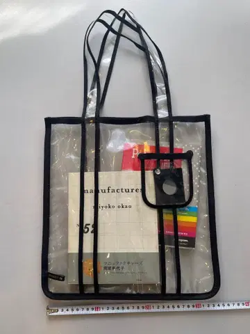 에바고스 ebagos 클리어 토트백