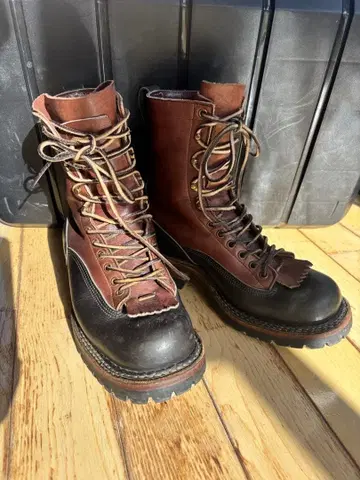 화이트 스모크 점퍼 투톤 컬러