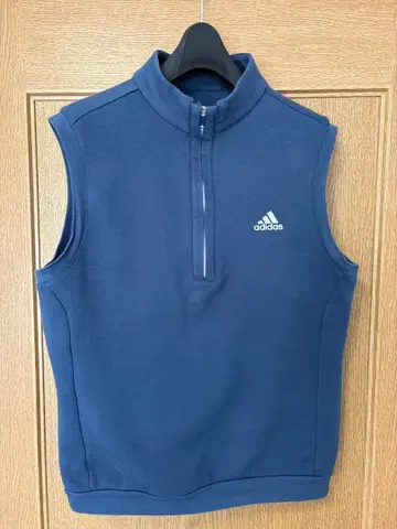 adidas 네이비 집업 베스트 M