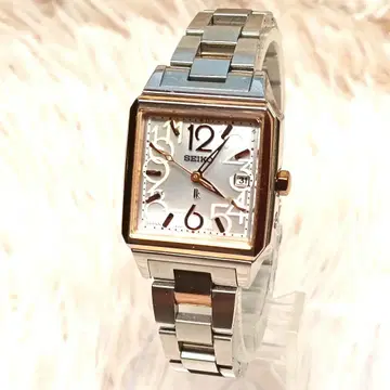 가동품 루키아 LUKIA 전파 솔라 핑크 세이코 SEIKO