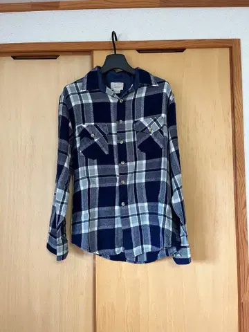 Sears 체크 무늬 플란넬 셔츠 M 사이즈