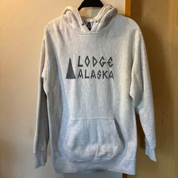 타코마후지 레코드 Lodge Alaska 후드티 L 사이즈