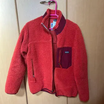 patagonia 플리스 자켓 키즈 L (12) 오렌지