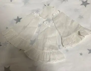 리카짱 캐슬 원피스 이너 화이트 4벌