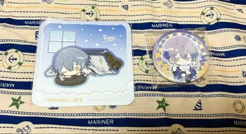 코야나기 로우 스이파라 코스터 캔뱃지 Dytica 니지산지