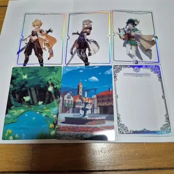 Google Play 대감사제 원신 클리어 카드 당선