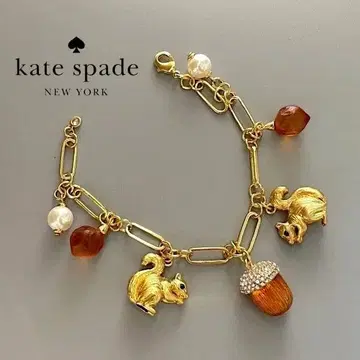 케이트 스페이드 다람쥐와 도토리 팔찌