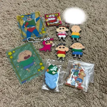 짱구는 못말려(크레용 신짱) 통통 러버 마그넷 3개 + 덤 포함