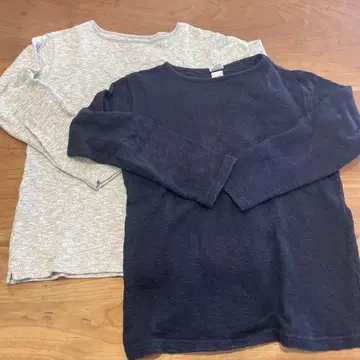 Tieasy 티지 바스크 셔츠 그레이 네이비 세트