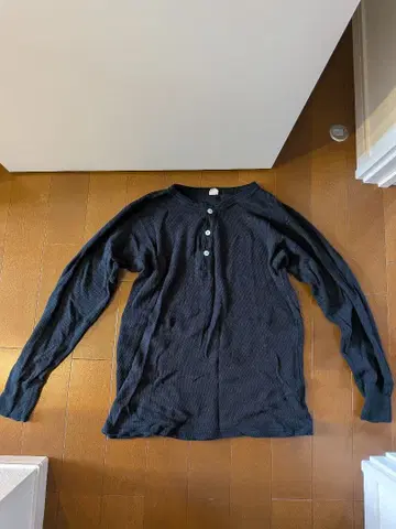 웨어하우스 헨리넥 긴팔 셔츠