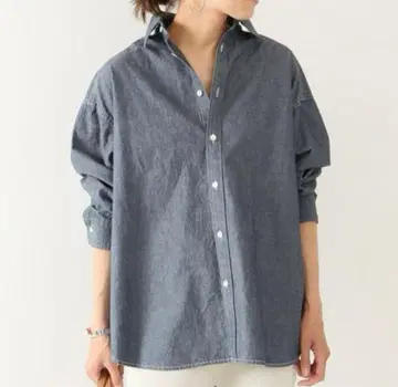 프레임워크 바지 셔츠 데님 셔츠