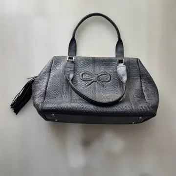 안야 힌드마치 보스턴 백 그레이지