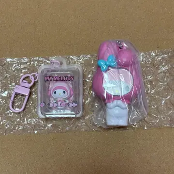 산리오 마이멜로디 세트 사진 프레임 마스코트 후르츠