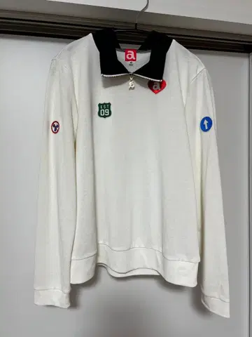 ARCHIVIO 알치비오 사이즈 40 긴팔 피케 셔츠