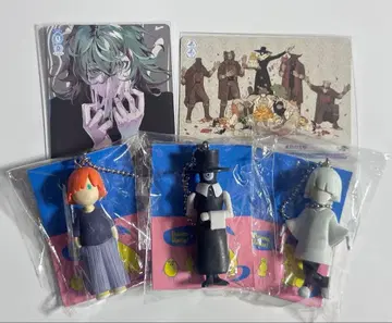 Eve 우란한 식탁 마스코트 키링 Eve ZINGAI 카드 2장