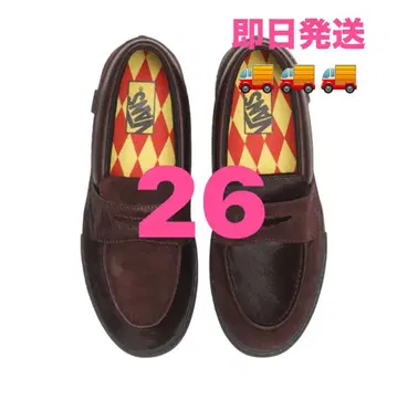 VANS 다크 브라운 슬립온 26cm