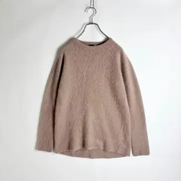 ATON FUR CASHMERE CREW 캐시미어 100% 스웨터