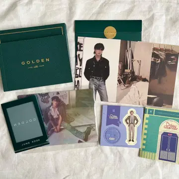 BTS 정국 GOLDEN 굿즈