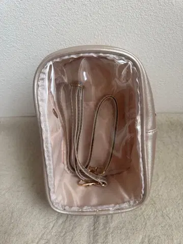 최애 인형 파우치 금장 장식 포함