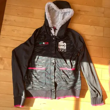 diadora 카모플라쥬 후드티 플리스 안감