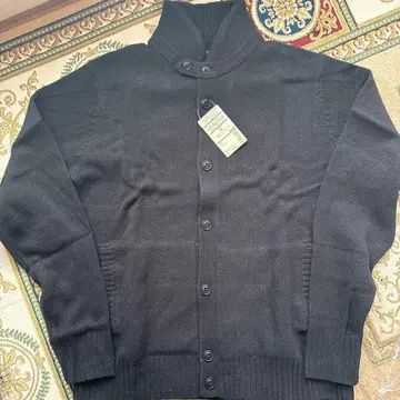 무인양품 남성용 하이넥 가디건