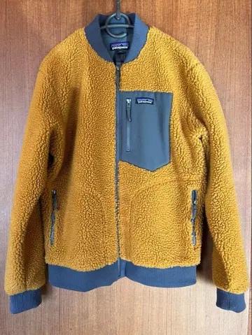 patagonia 플리스 자켓 머스타드 컬러