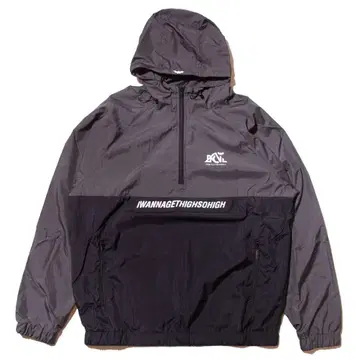 Back Channel, nylon anorak jacket XL