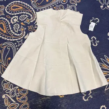 Aga 린넨 혼방 페플럼 베스트 ( 그레이지 )