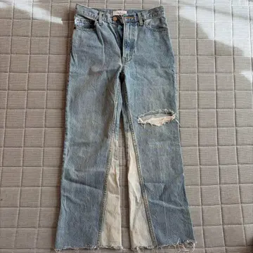 Mila Owen 데미지 슬릿 데님 팬츠