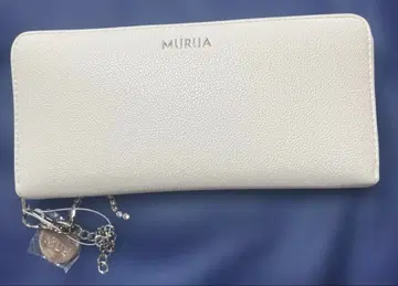 MURUA 화이트 장지갑