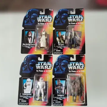 스타 워즈 THX 피규어 4개