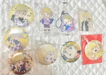 몹사이코100 하나자와 테루키 묶음 판매 캔뱃지 아크릴 키링